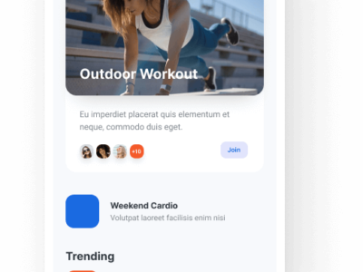 terch-startup-fitness-tracking-challenge-mobile-ui